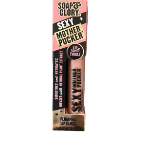 NWT Soap & Glory Sexy Mother Pucker Plumping Lip Gloss - CANDY QUEEN 7Ml vegan